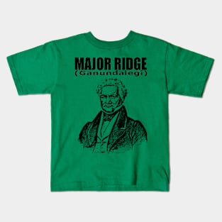 Major Ridge (Ganundalegi) Kids T-Shirt